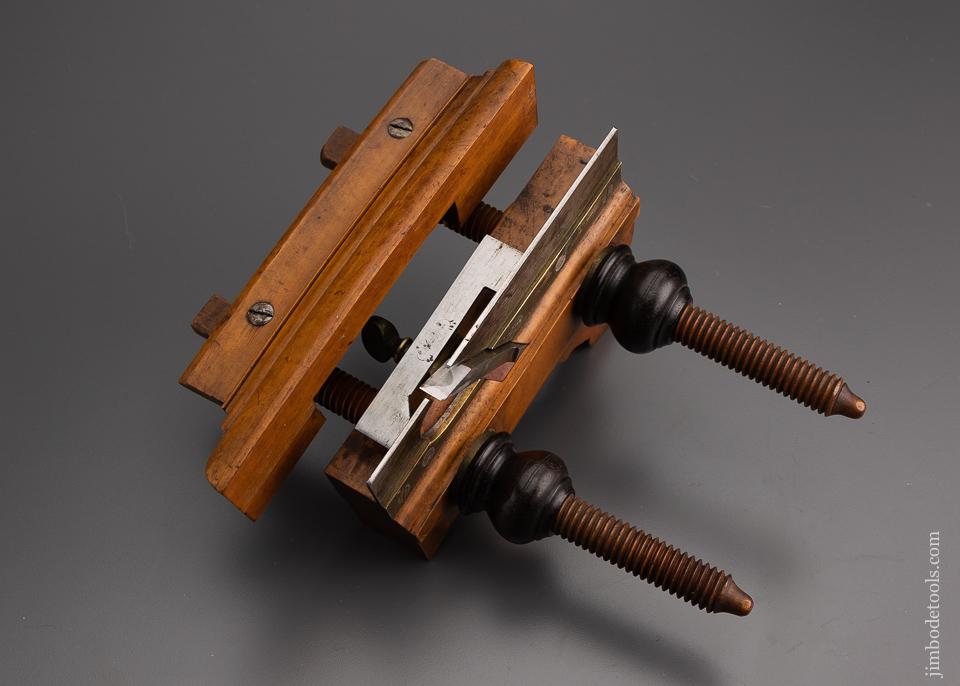 Solid Boxwood & Rosewood Plow Plane by E.F. SEYBOLD CinT. O. - 96832