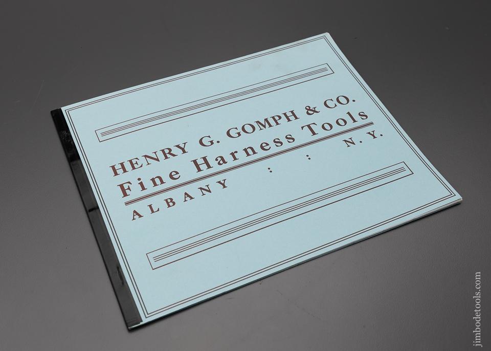 Excellent Reference GOMPH Leather Tool Catalog Reprint - 96835