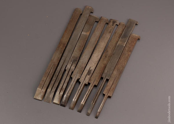 Mixed Maker User 1-8 Plow Plane Irons - 96838
