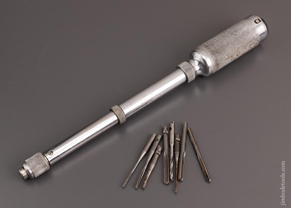 Fine STANLEY No. 41 Push Drill with all 8 Bits - 96850