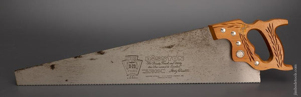Unused DISSTON D-23 Hand Saw - 96866