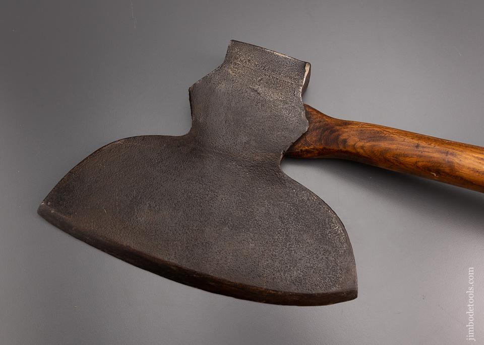 MANN LEWISTOWN Offset Single Bevel Broad Axe Hewing Axe - 96877