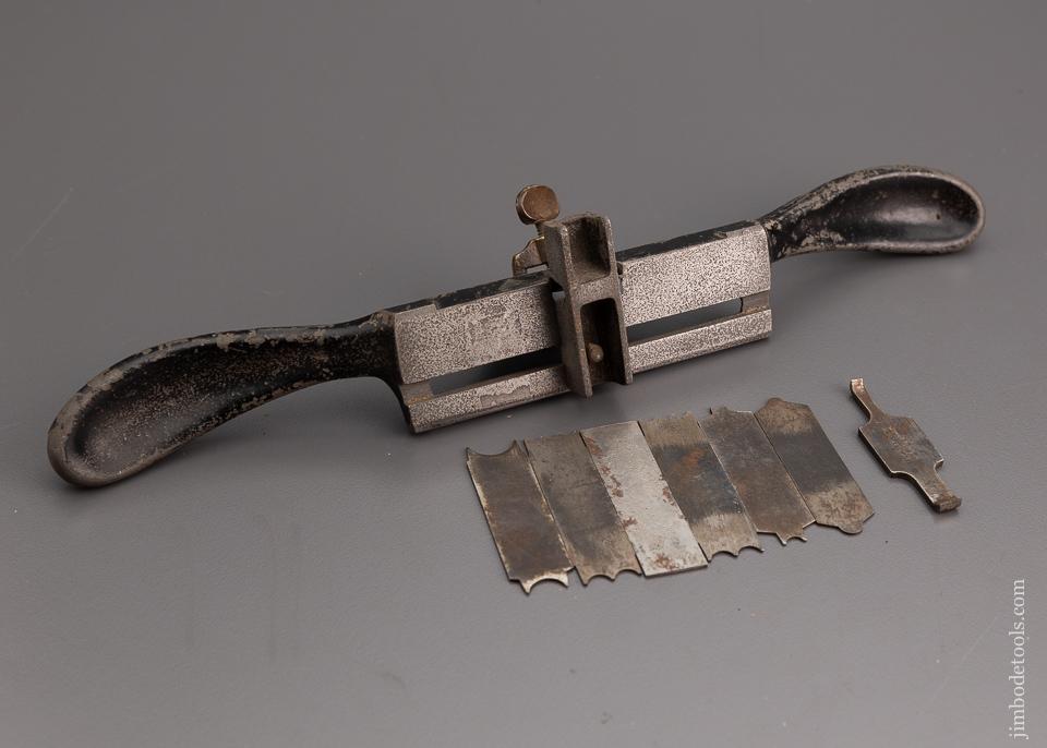 STANLEY No. 66 Hand Beader with one fence and all 8 cutters - 96884