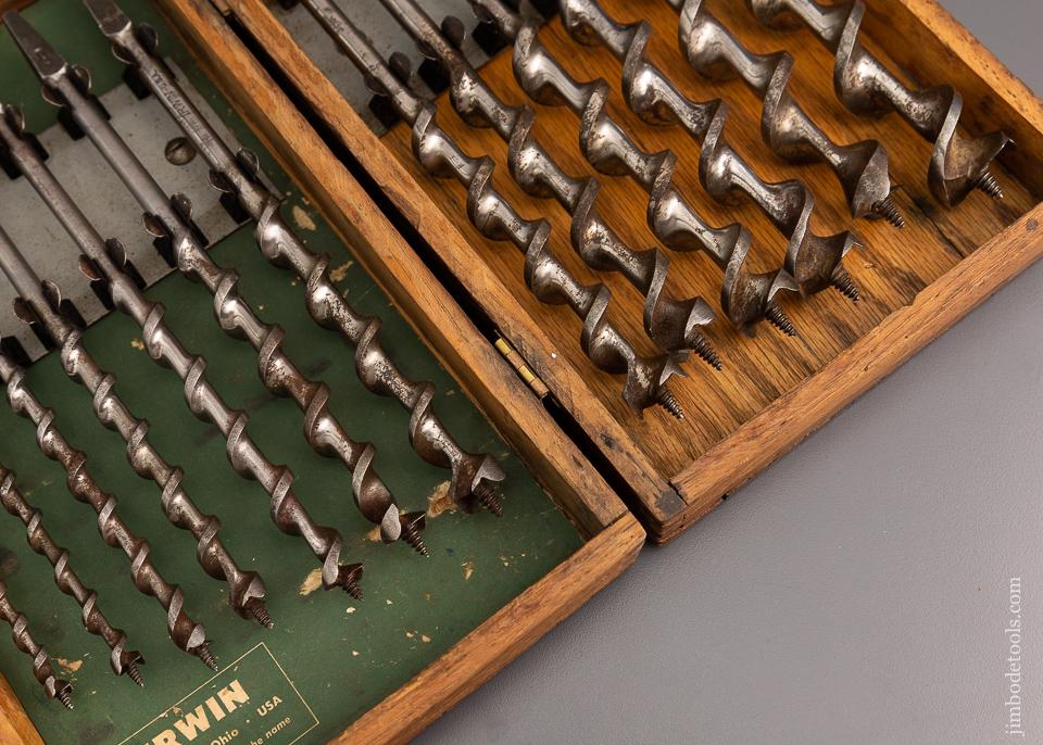 Complete Set of IRWIN Auger Bits in Original Box - 96914