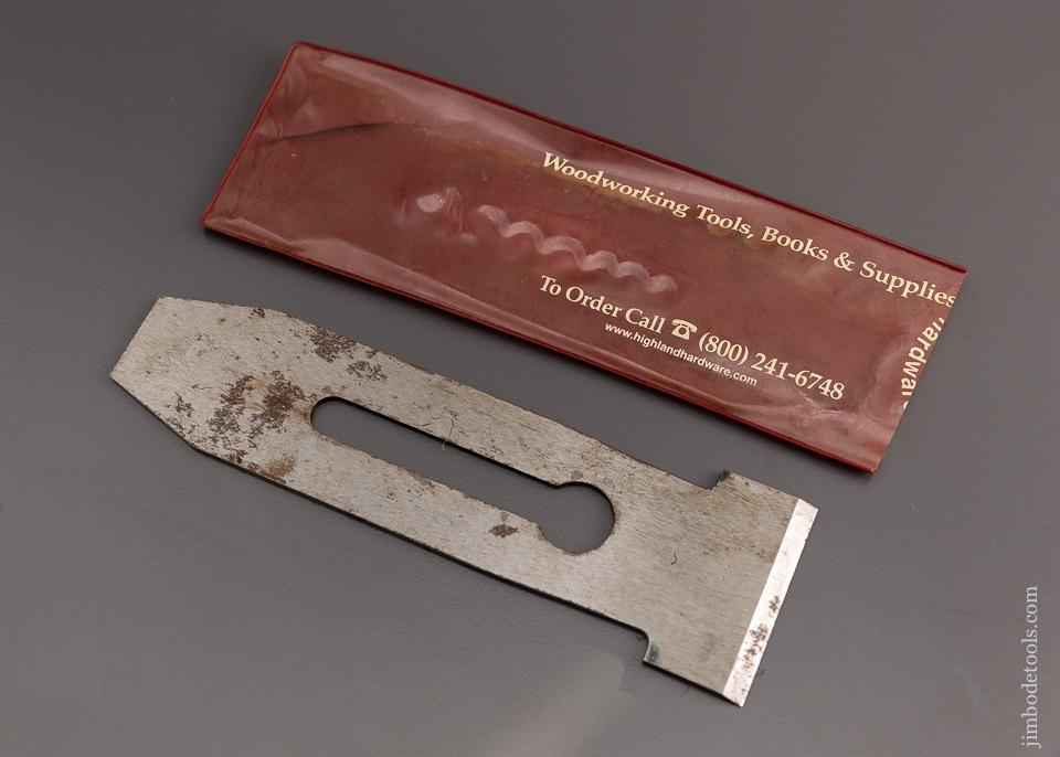 HIGHLAND HARDWARE Replacement Iron for Stanley No. 10, No. 10 1/2, No. 10 1/4 Rabbet Planes - 96942