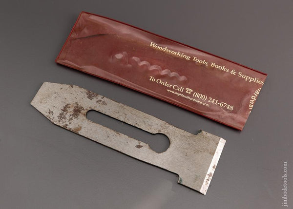 HIGHLAND HARDWARE Replacement Iron for Stanley No. 10, No. 10 1/2, No. 10 1/4 Rabbet Planes - 96942
