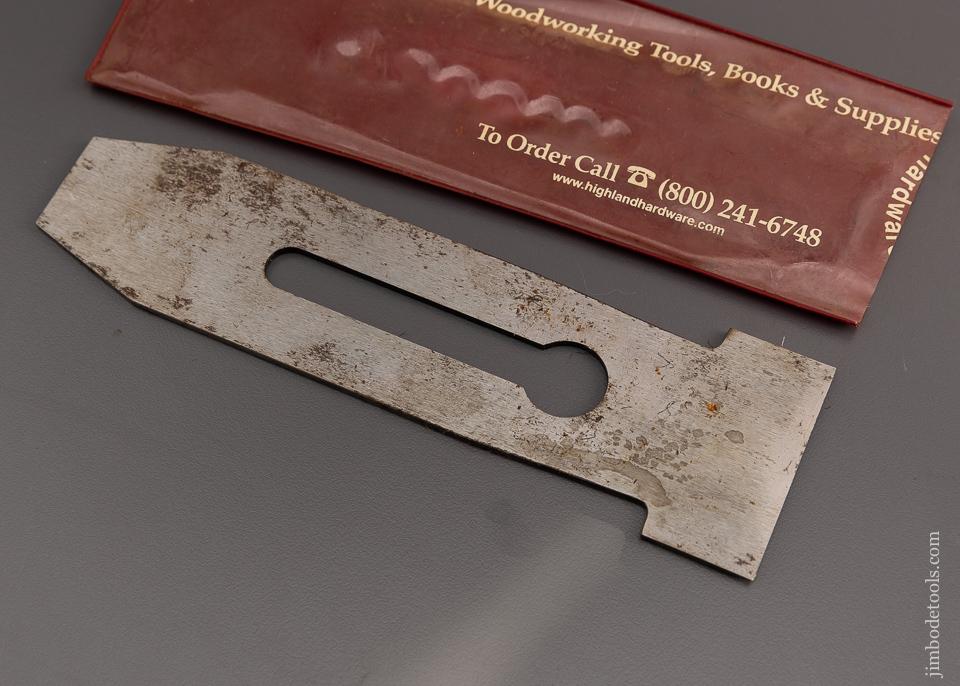 HIGHLAND HARDWARE Replacement Iron for Stanley No. 10, No. 10 1/2, No. 10 1/4 Rabbet Planes - 96942