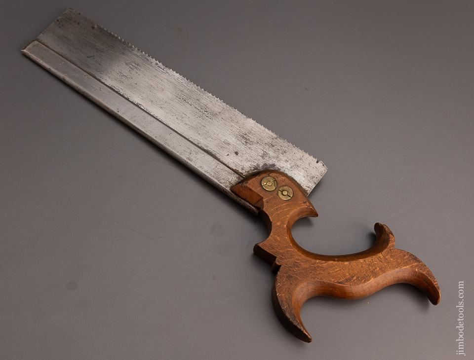 Early TAYLOR German Steel Dovetail Saw Just Sharpened - 96958