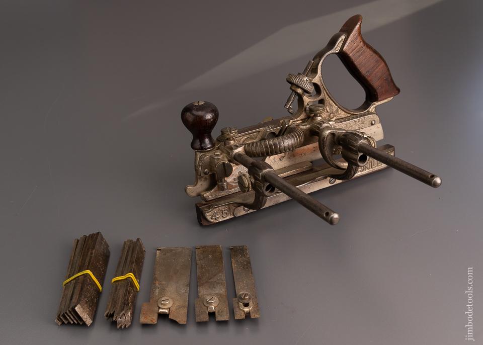 Good User STANLEY No. 45 Combination Plow Plane - 96964