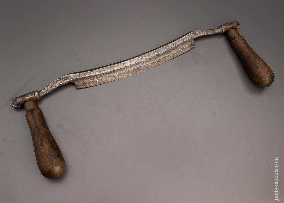 9 Inch NOBLES PATENT Draw Knife by JAMES SWAN - 96967