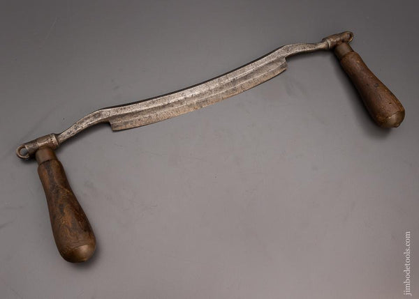 9 Inch NOBLES PATENT Draw Knife by JAMES SWAN - 96967