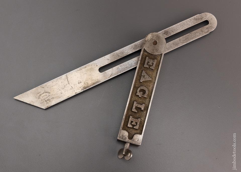 Awesome KERSHAW BROS. PAT’D. Embossed Bevel Square - 96971