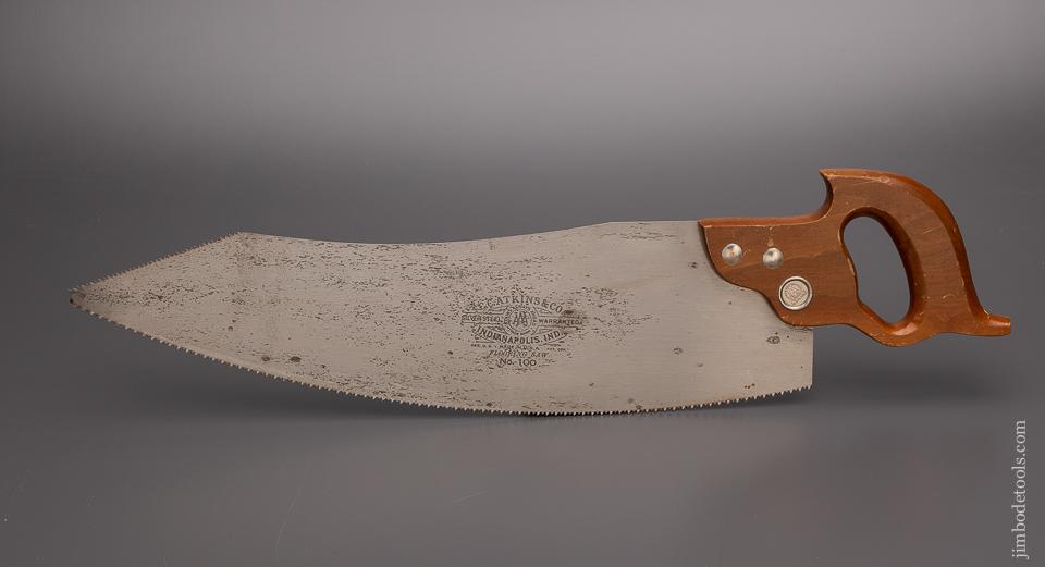Near Mint Unused ATKINS No. 100 Floor Saw - 96975