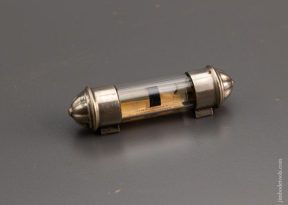 Rare BAKER MCMILLEN 3 Inch Pocket Level JAMES PAT. DEC. 20, 1904 - 96980