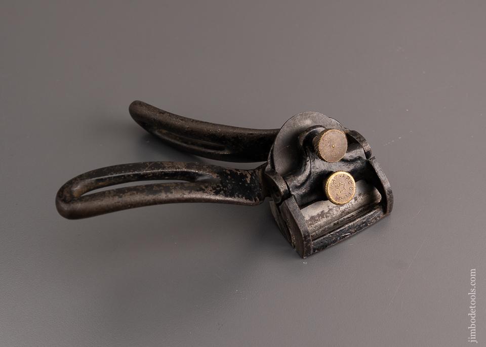 Rare! MAGNUSON Patent May 19, 1891 Folding Spoke Shave - 96981