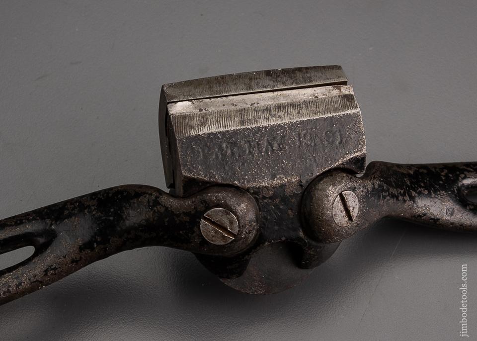Rare! MAGNUSON Patent May 19, 1891 Folding Spoke Shave - 96981