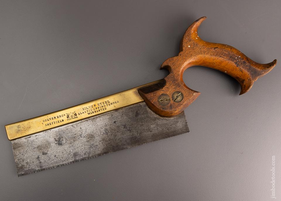Extra Fine 20 Point 8 inch Brass back Dovetail Saw by COLVER BROS. - 96984