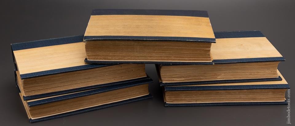 BOOKS: Rare 5 Volume Set HOLTZAPFFEL ON TURNING & MECHANICAL MANIPULATION Original 1852-1884 Volumes -  97040