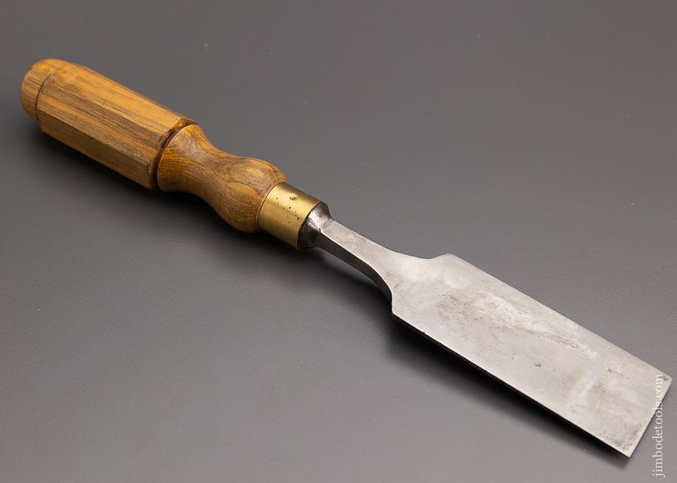 Fine BUCK BROS. 1 3/4 Inch Chisel with Boxwood Handle 12 inches Long - 97048