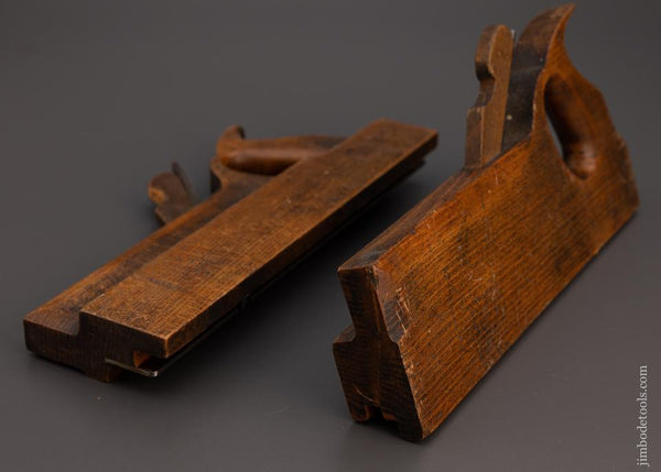 Matched Pair SANDUSKY 7/8 Tongue & Groove Planes with Patented Ergonomic Handles - 97055