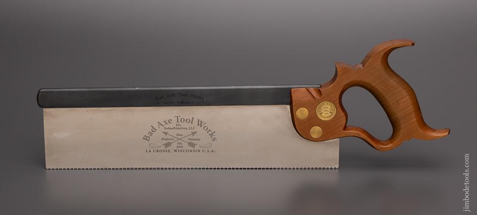 Mint Unused 12 inch BAD AXE TOOL WORKS Carcass Saw - 97060