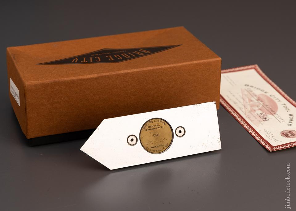 BRIDGE CITY TOOL WORKS No. FC1 Flushing Plane Mint in Box - 97063