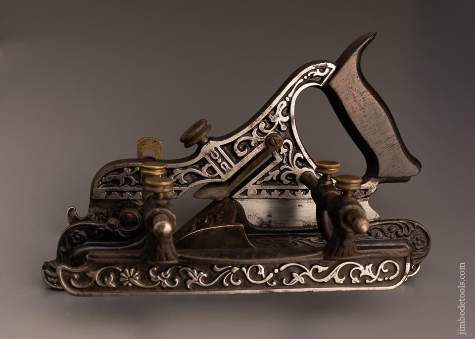 Beautiful STANLEY No. 41 MILLERS PATENT Ornate Plow & Filletster Plane - 97068