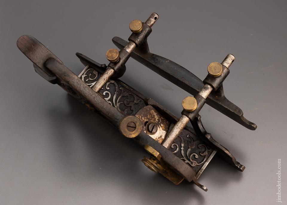 Beautiful STANLEY No. 41 MILLERS PATENT Ornate Plow & Filletster Plane - 97068