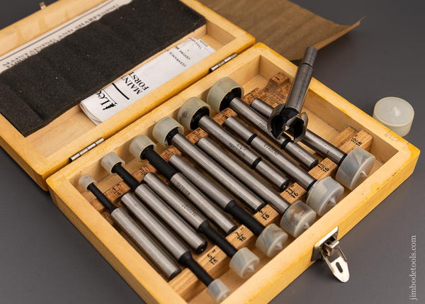 Mint in Box Set of 13 LEE VALLEY Forstner Bits 1/4 to 1 Inch - 97072