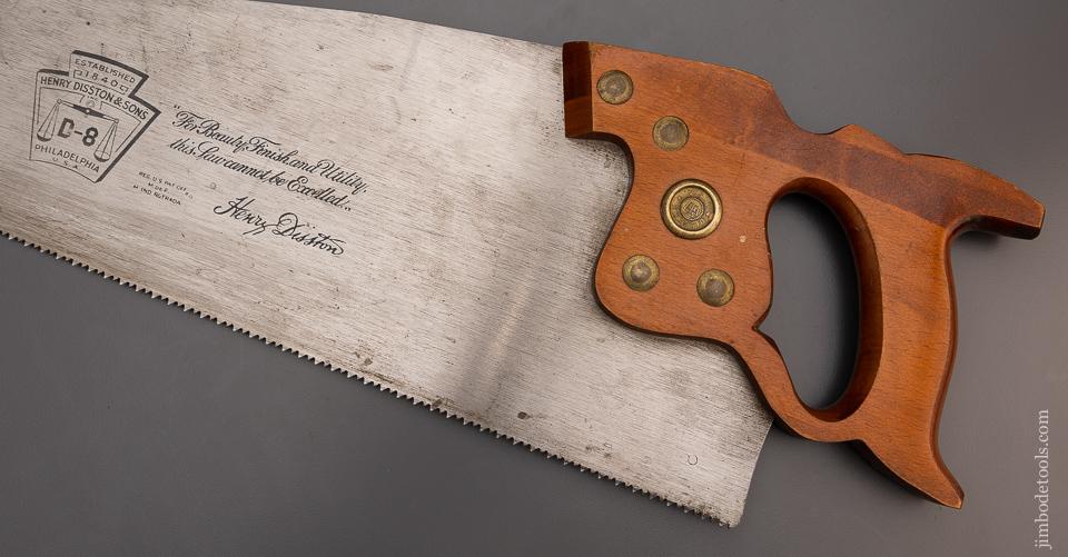 Minty DISSTON D-8 Hand Saw - 97108