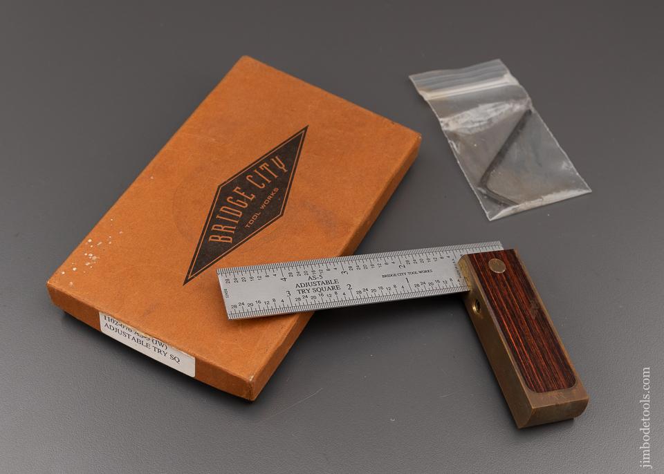 BRIDGE CITY TOOL WORKS AS-5 Adjustable Try Square - 97155