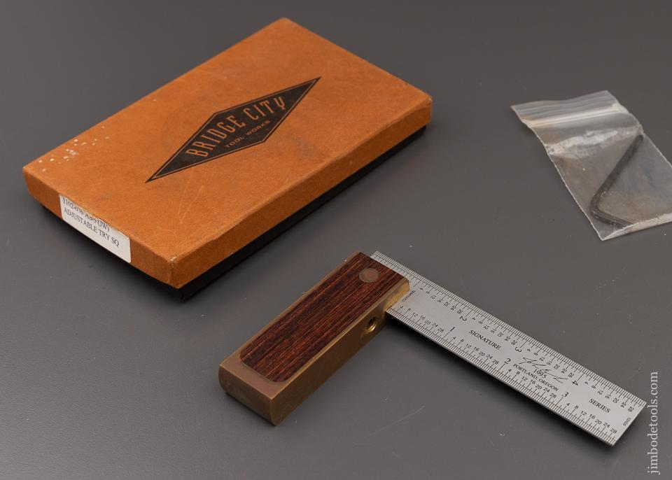 BRIDGE CITY TOOL WORKS AS-5 Adjustable Try Square - 97155