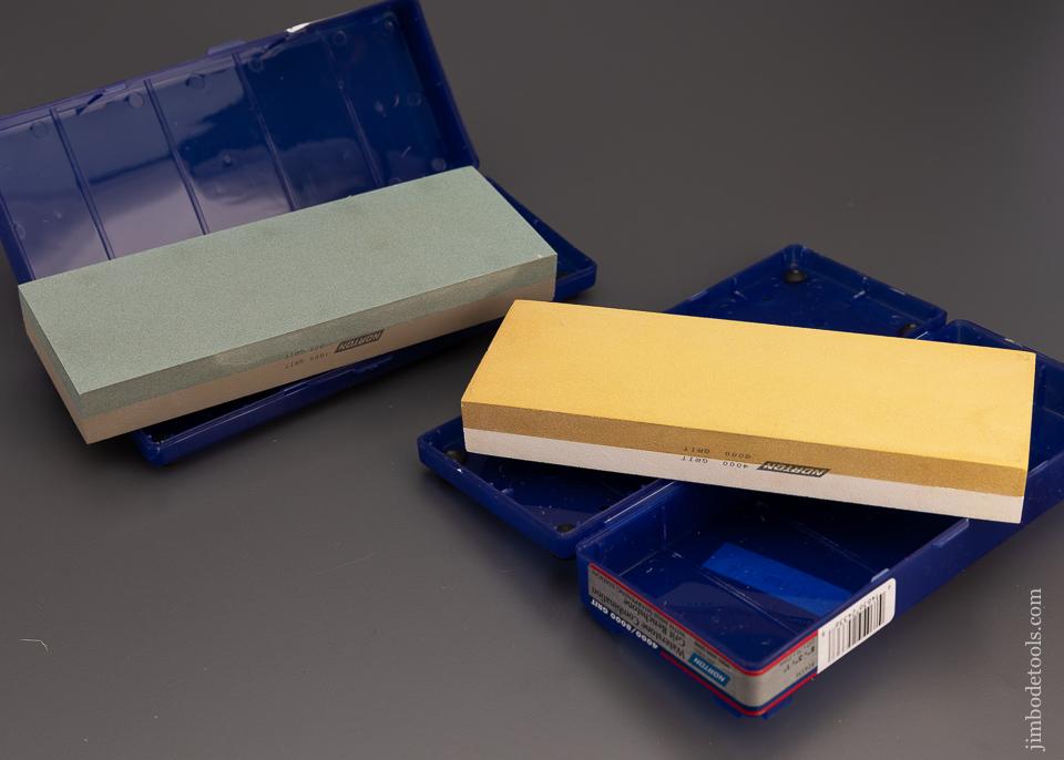 Near Mint NORTON Large Size Sharpening Stone System 4 Grits - 97168