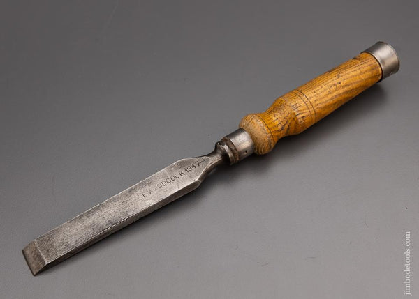 Heavy English Mortise Chisel F. WOODCOCK - 97180