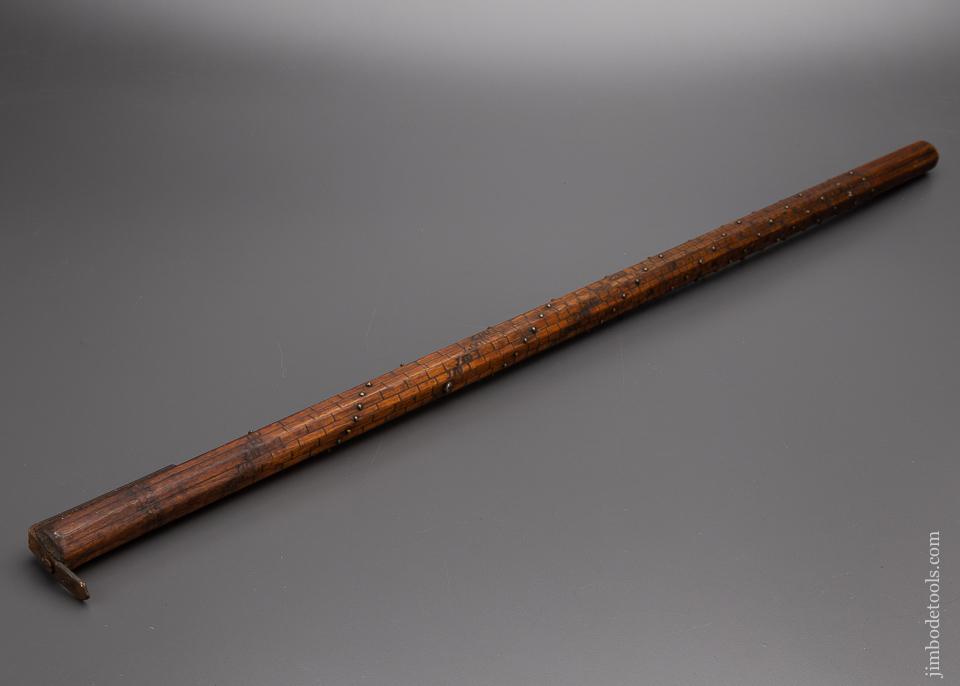 Phenomenal Brass Studded Log Rule - 97202