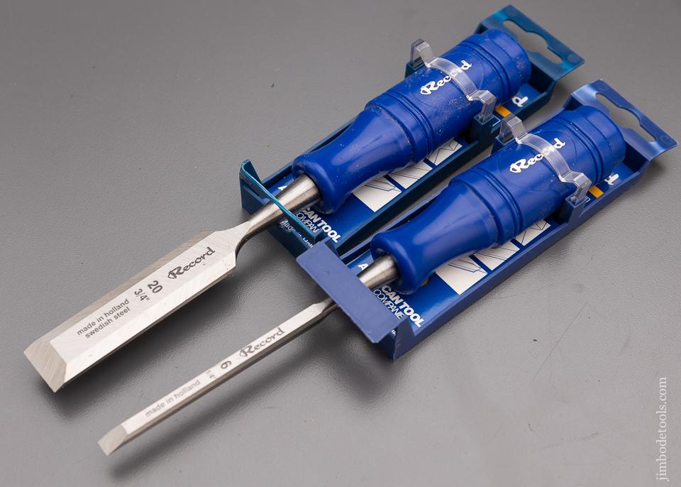 Mint RECORD 3/4 & 1/4 Bench Chisels - 97203