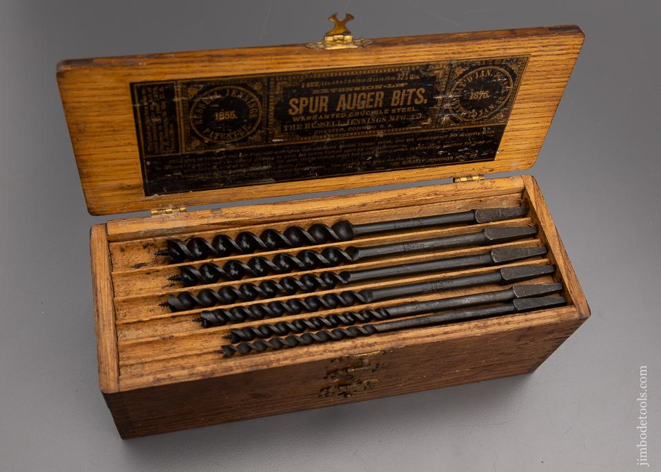 Rare Coarse Pilot Screw Fast Boring RUSSELL JENNINGS Bit Set - 97219