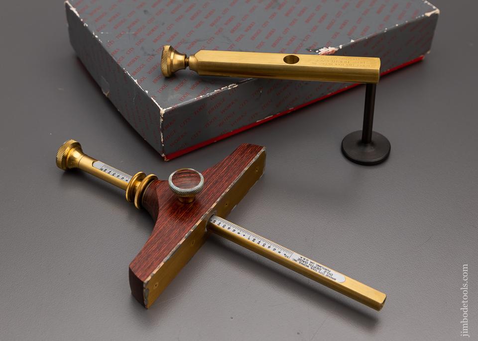 BRIDGE CITY TOOL WORKS No. DG-2 plus HG-2 Depth Gauge plus Height Gauge 10B - 97222