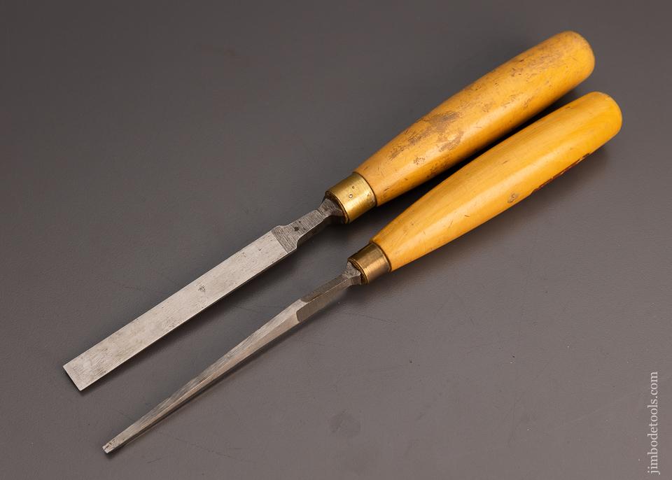 Two Handled Chisel 2 Boxwood Handle Chisels by PARRY & SON - 97227 – Jim Bode Tools