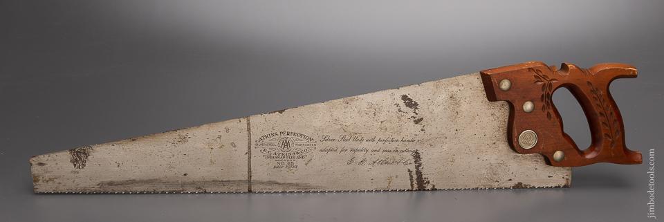 Extra Extra Fine Scary Sharp ATKINS No. 65 Rip Hand Saw