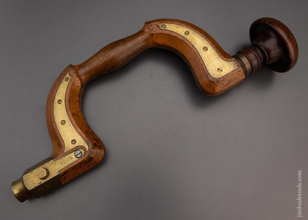 Fine English Plated Beech Bit Brace by BUCK Extra Fine - 97277