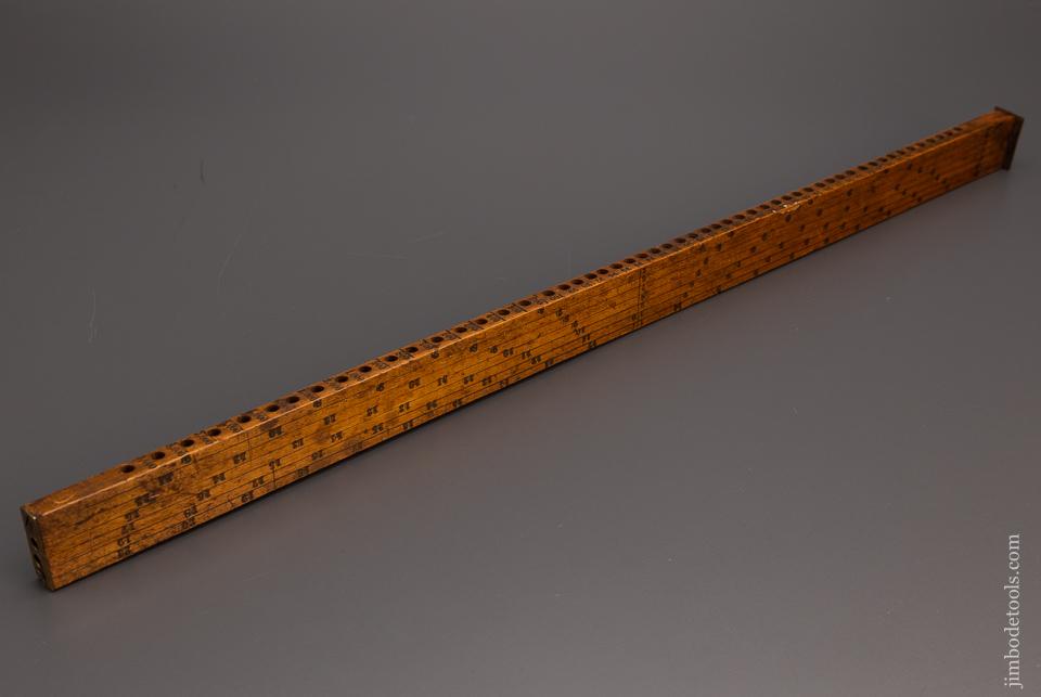 Extra Fine 24 inch Log Lumber Calculating Rule Unmarked - 97282
