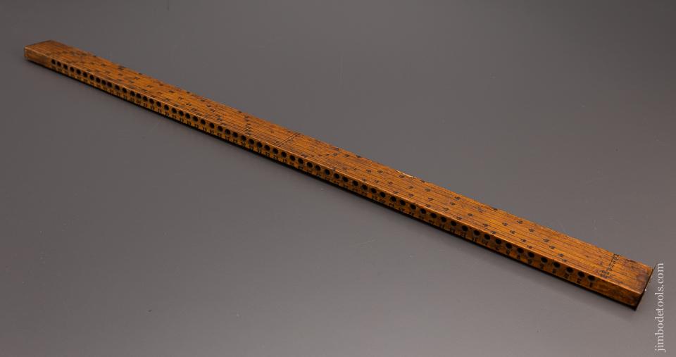 Extra Fine 24 inch Log Lumber Calculating Rule Unmarked - 97282
