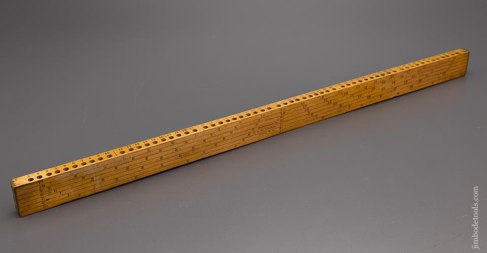 Fine G.B. SANBORN Lumber Calculating Rule 24 Inch - 97284