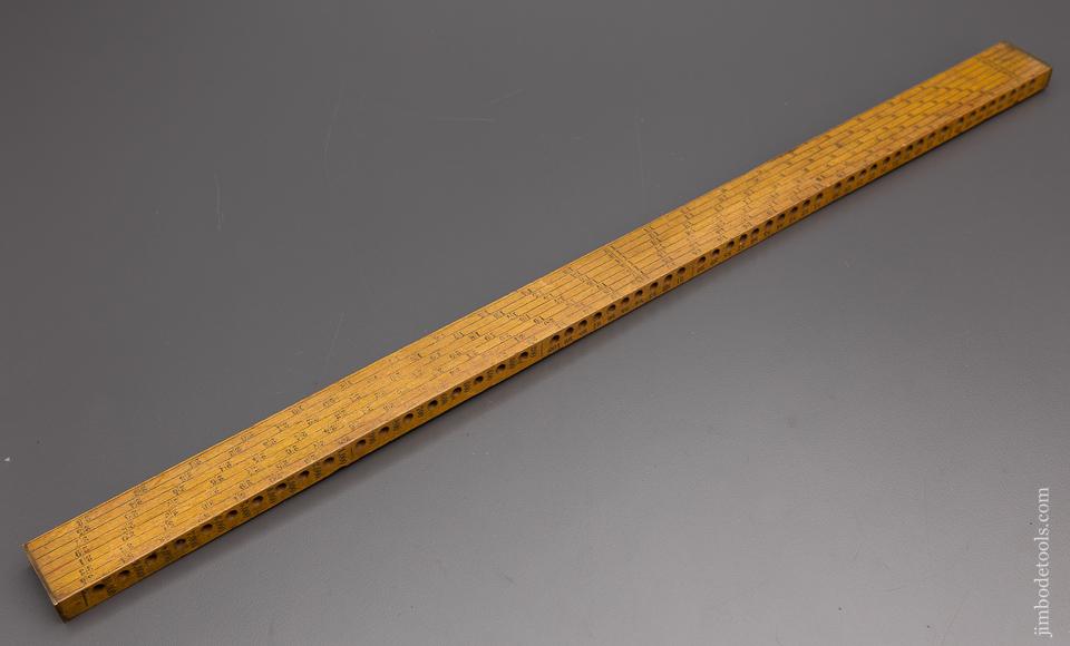 Fine G.B. SANBORN Lumber Calculating Rule 24 Inch - 97284
