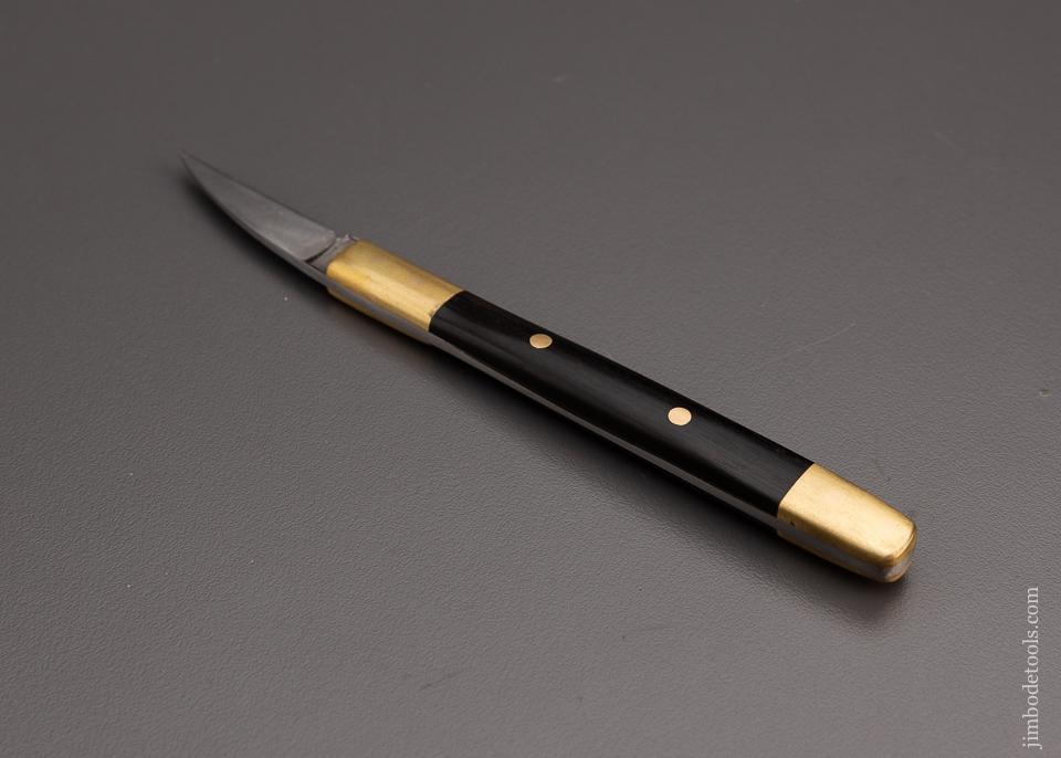 Gorgeous Ebony Marking Knife with Sheath - 97313