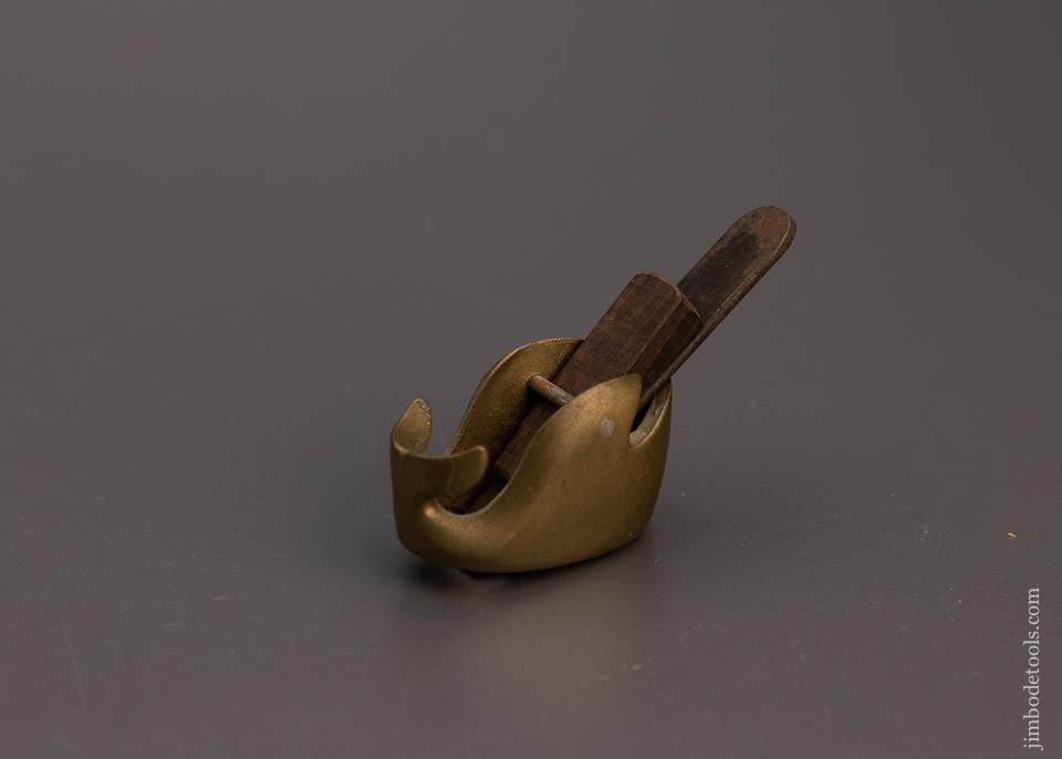 Brass Whale Shaped Violin Maker’s Plane By OTT BOTT - 97324