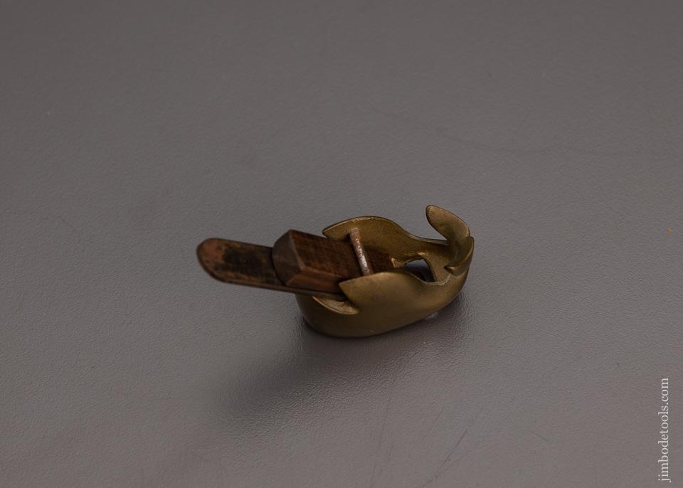 Brass Whale Shaped Violin Maker’s Plane By OTT BOTT - 97324
