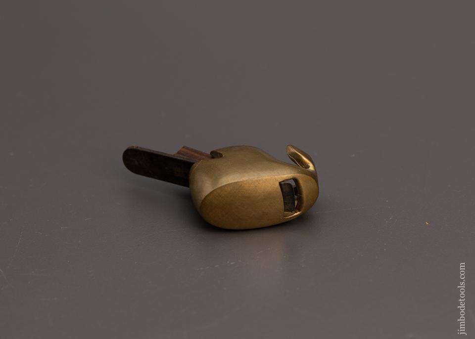 Brass Whale Shaped Violin Maker’s Plane By OTT BOTT - 97324