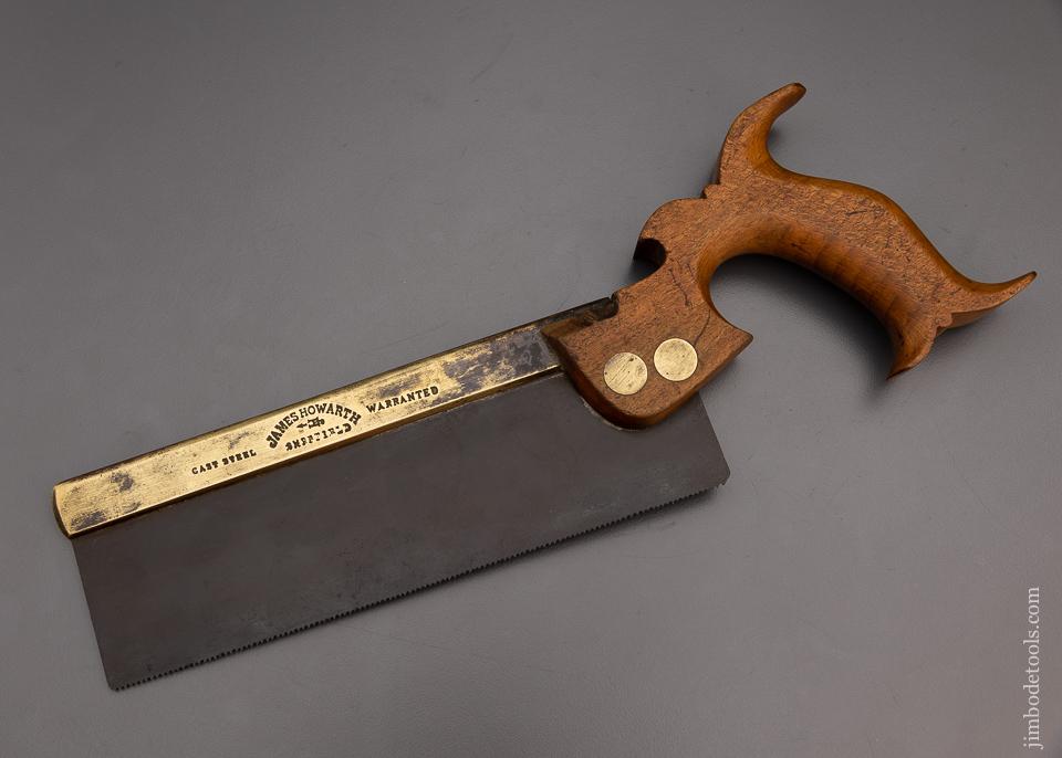 Excellent Brass Back Dovetail Saw by JAMES HOWARTH - 97330